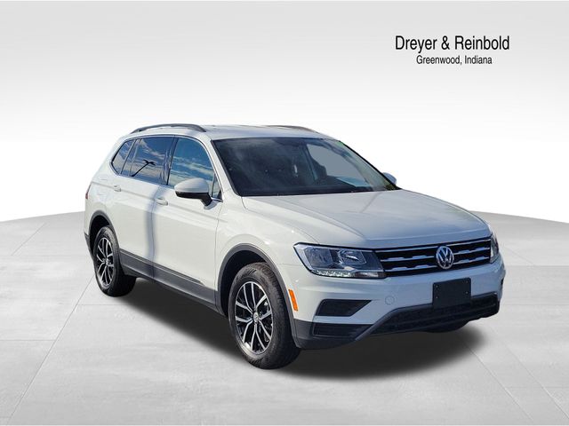 White 2021 VOLKSWAGEN TIGUAN for sale in Greenwood, IN