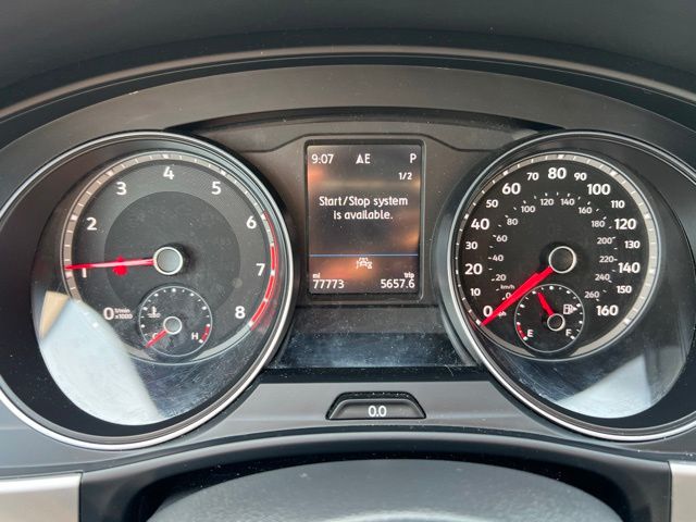 2021 Deep Black Volkswagen Atlas 3.6L V6 SE w/Technology R-Line AWD SUV