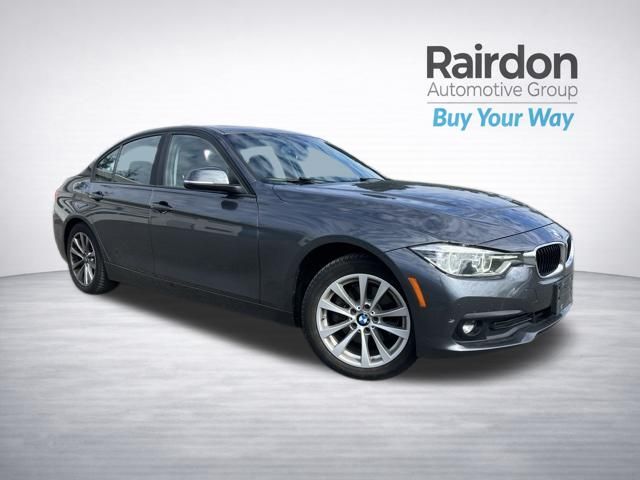 Mineral Gray Metallic 2018 BMW 3 Series Sedan All-Wheel Drive 8-Speed Automatic