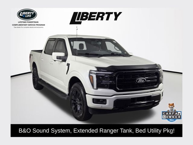 Star White Metallic TC 2025 Ford F-150 Pickup Truck Four-Wheel Drive Automatic