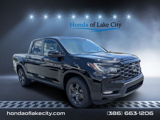 Crystal Black Pearl 2026 Honda Ridgeline Pickup Truck All-Wheel Drive 9-Speed Automatic