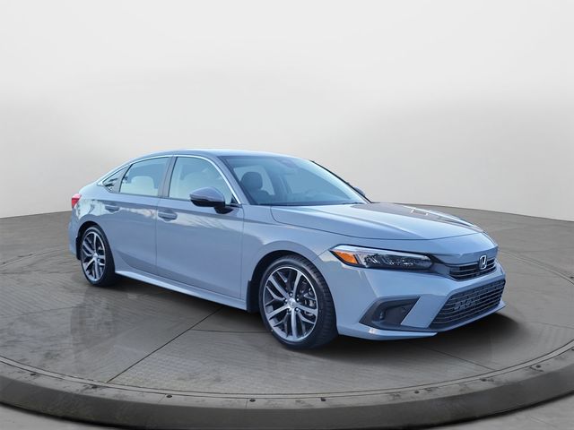 Sonic Gray Pearl 2024 Honda Civic Sedan Front-Wheel Drive Continuously Variable Transmission
