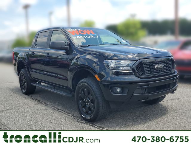 Shadow Black 2023 Ford Ranger Pickup Truck Four-Wheel Drive Automatic