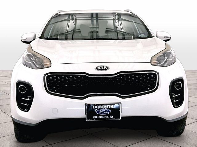 2018 Kia Sportage EX White at Bob Ruth Ford