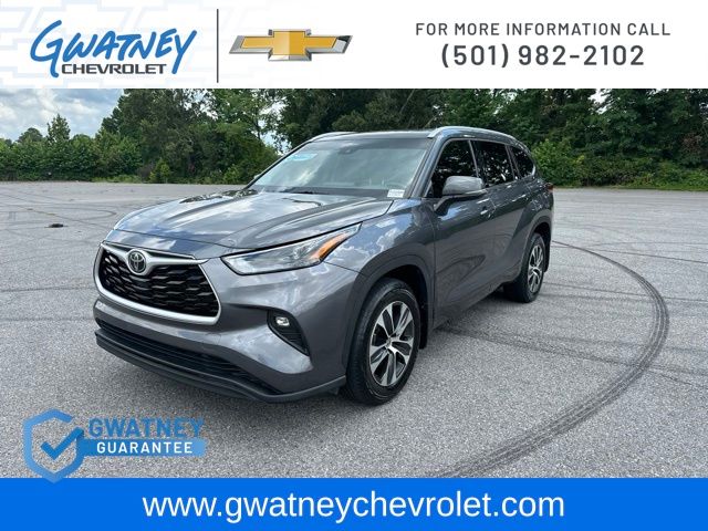 Magnetic Gray Metallic 2022 Toyota Highlander SUV / Crossover All-Wheel Drive 8-Speed Automatic