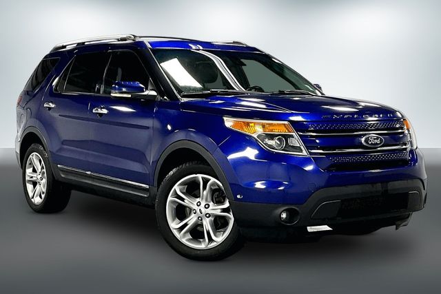 Deep Impact Blue Metallic 2013 Ford Explorer Limited 4WD SUV / Crossover All-Wheel Drive 6-Speed Automatic