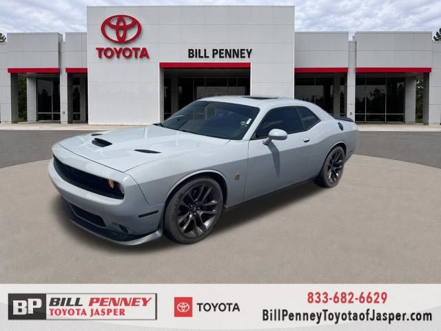 Smoke 2022 Dodge Challenger Coupe Rear-Wheel Drive 8-Speed Automatic