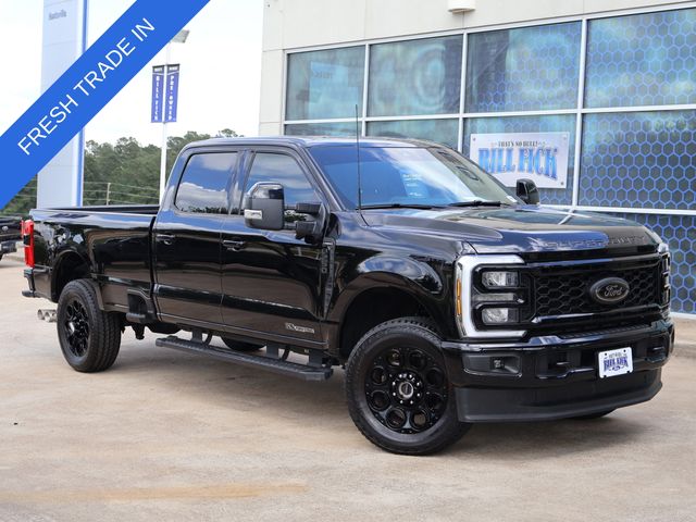 Black Metallic 2025 Ford F-250 Super Duty Lariat Crew Cab 4WD Pickup Truck Four-Wheel Drive Automatic