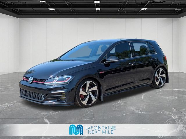 Black 2021 Volkswagen Golf GTI 2.0T S FWD Hatchback Front-Wheel Drive 6-Speed Manual