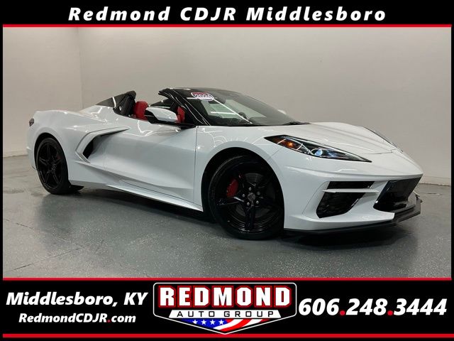 Arctic White 2024 Chevrolet Corvette Stingray 2LT Convertible RWD Convertible Rear-Wheel Drive 8-Speed Dual Clutch