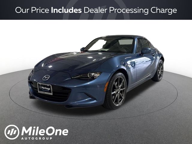 Eternal Blue 2018 Mazda MX-5 Miata Convertible Rear-Wheel Drive 6-Speed Automatic