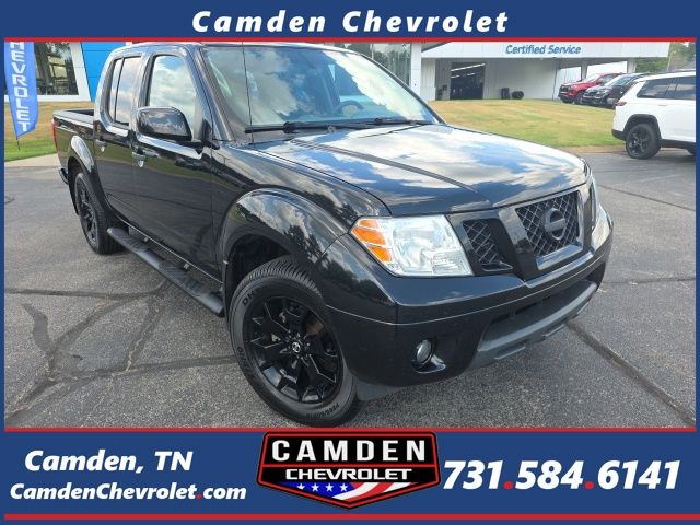 Gray (Magnetic Black Pearl) 2021 Nissan Frontier Pickup Truck Four-Wheel Drive 9-Speed Automatic