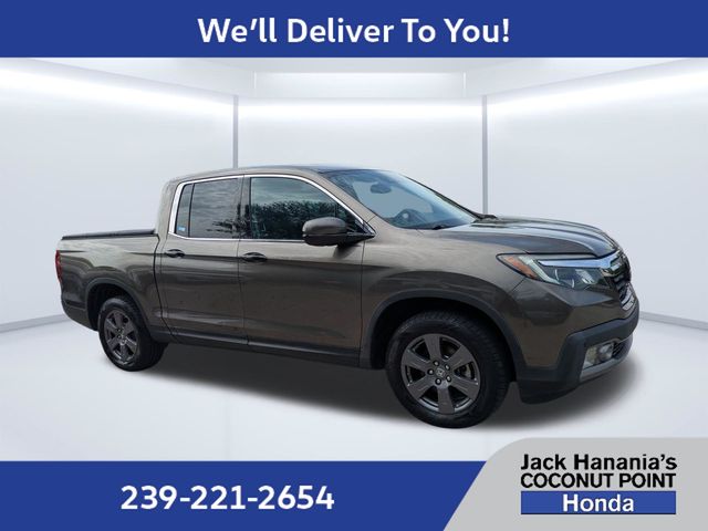 Pacific Pewter Metallic 2020 Honda Ridgeline Pickup Truck All-Wheel Drive 9-Speed Automatic