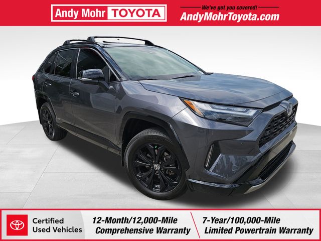 Magnetic Gray Metallic 2022 Toyota RAV4 Hybrid SUV / Crossover All-Wheel Drive Continuously Variable Transmission