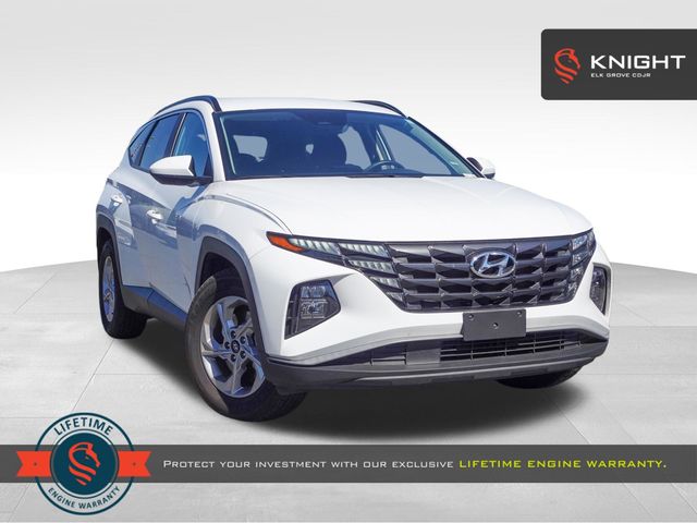 White Pearl 2024 Hyundai Tucson SUV / Crossover Front-Wheel Drive 8-Speed Automatic