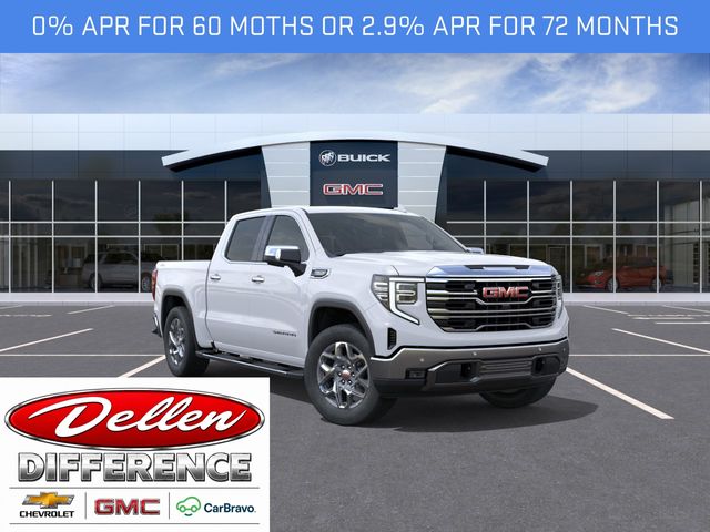 Glacier White Tricoat 2026 GMC Sierra 1500 Pickup Truck Four-Wheel Drive Automatic