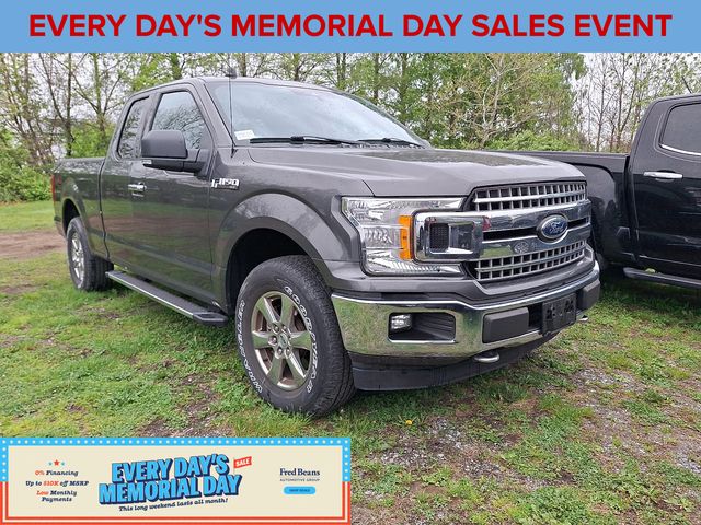 Gray (Magnetic) 2019 Ford F-150 XLT SuperCab 4WD Pickup Truck Four-Wheel Drive Automatic