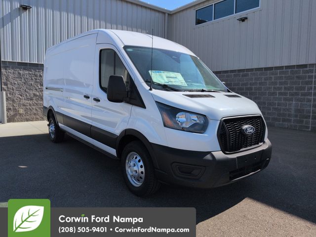 Oxford White 2026 Ford Transit Cargo Van All-Wheel Drive