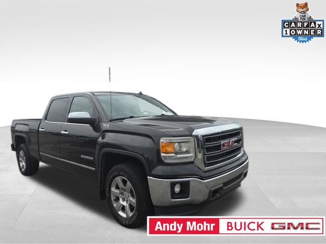 Gray (Iridium Metallic) 2014 GMC Sierra 1500 Pickup Truck Four-Wheel Drive 6-Speed Automatic Overdrive
