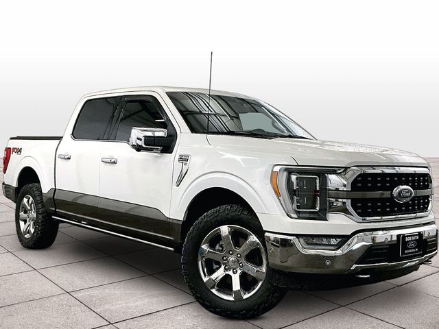 2022 Ford F-150 King Ranch White at Phil Fitts Ford