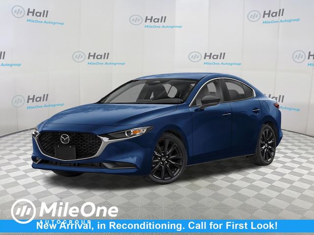 Deep Crystal Blue Mica 2025 Mazda MAZDA3 2.5 S Select Sport FWD Sedan Front-Wheel Drive 6-Speed Automatic