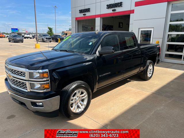 Black 2015 Chevrolet Silverado 1500 Pickup Truck Four-Wheel Drive 6-Speed Automatic Overdrive