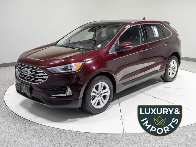 Red (Burgundy) 2020 Ford Edge SUV / Crossover All-Wheel Drive 8-Speed Automatic
