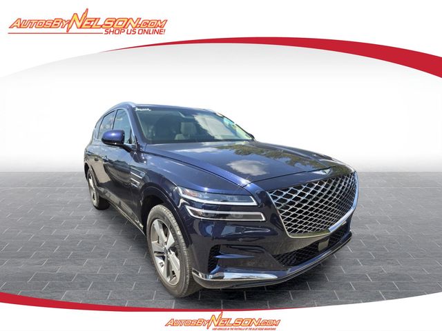 Capri Blue 2024 Genesis GV80 SUV / Crossover All-Wheel Drive 8-Speed Automatic