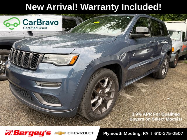 Pacific Blue Clearcoat 2020 Jeep Grand Cherokee SUV / Crossover Four-Wheel Drive 8-Speed Automatic