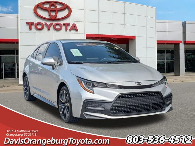2022 Toyota Corolla SE Silver at Davis Toyota of Orangeburg