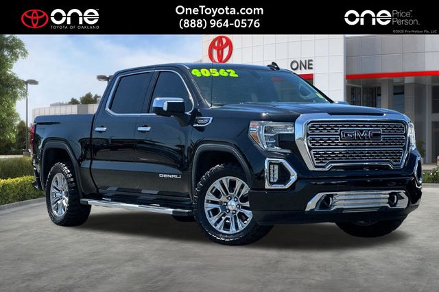 Onyx Black 2020 GMC Sierra 1500 Denali Crew Cab 4WD Pickup Truck Four-Wheel Drive Automatic
