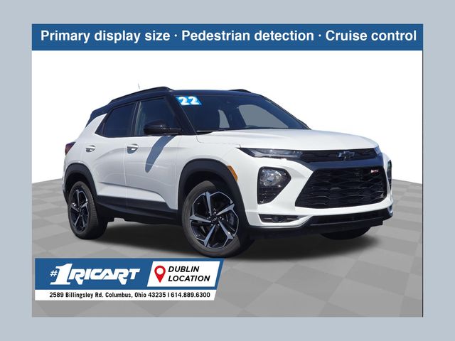 Summit White 2022 Chevrolet Trailblazer SUV / Crossover Front-Wheel Drive Continuously Variable Transmission