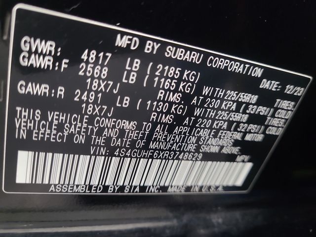 2024 – Subaru – Crosstrek