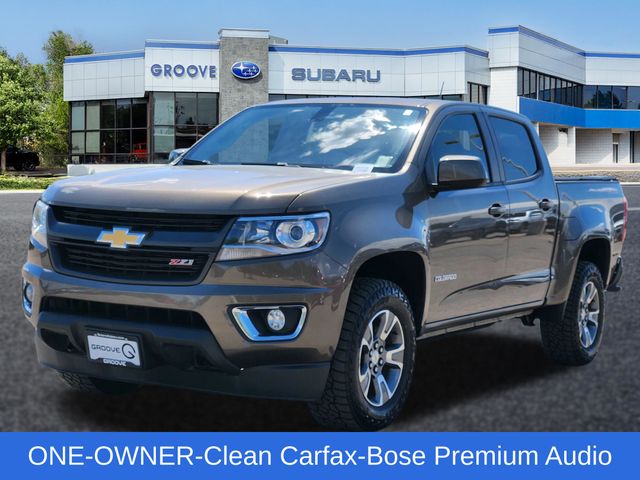 Brownstone Metallic 2015 Chevrolet Colorado Pickup Truck Four-Wheel Drive 6-Speed Automatic