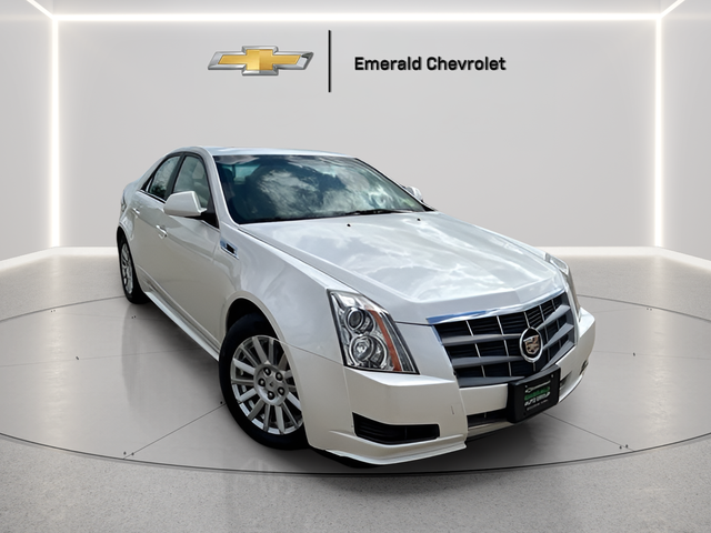 White Diamond Tricoat 2011 Cadillac CTS Sedan Rear-Wheel Drive 6-Speed Automatic