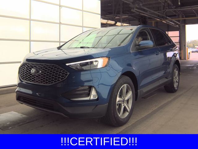 Atlas Blue Metallic 2023 Ford Edge SUV / Crossover All-Wheel Drive 8-Speed Automatic