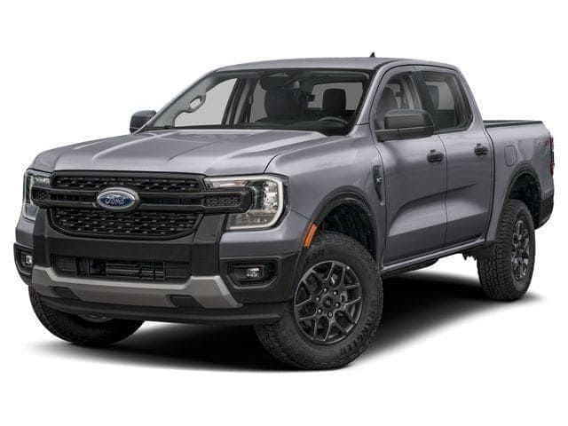 Marsh Gray 2025 Ford Ranger Pickup Truck Four-Wheel Drive Automatic