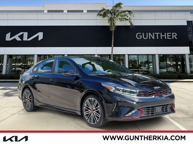 Aurora Black Pearl 2023 Kia Forte Sedan Front-Wheel Drive 7-Speed Automatic