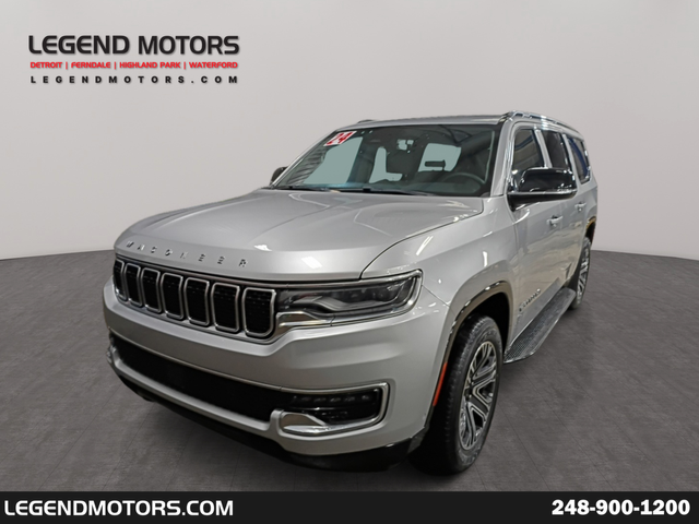 Silver Zynith 2024 Jeep Wagoneer L Series II 4WD SUV / Crossover Four-Wheel Drive 8-Speed Automatic