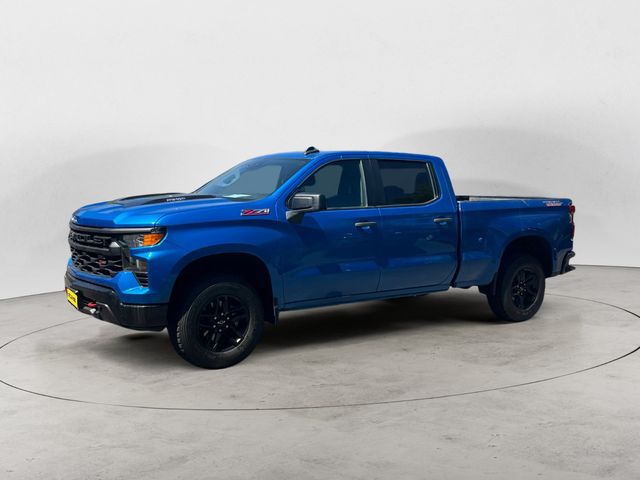 Glacier Blue Metallic 2024 Chevrolet Silverado 1500 Pickup Truck Four-Wheel Drive Automatic