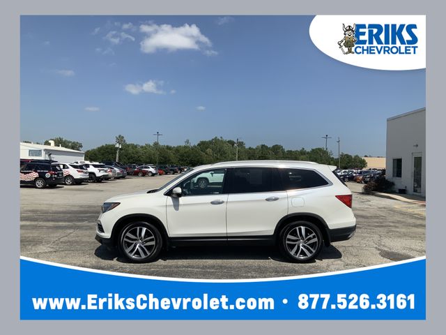 White Diamond Pearl 2018 Honda Pilot SUV / Crossover All-Wheel Drive 9-Speed Automatic