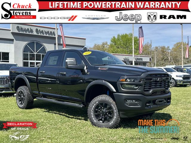 Diamond Black Crystal Pearlcoat 2026 RAM 2500 Pickup Truck Four-Wheel Drive 8-Speed Automatic