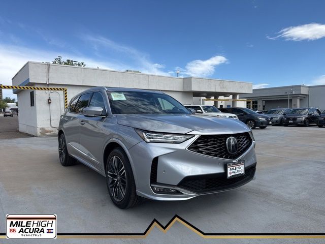 Solar Silver Metallic 2026 Acura MDX SUV / Crossover All-Wheel Drive Automatic