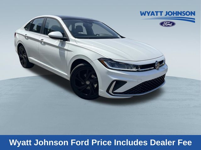 Opal White 2026 Volkswagen Jetta Sedan Front-Wheel Drive 8-Speed Automatic