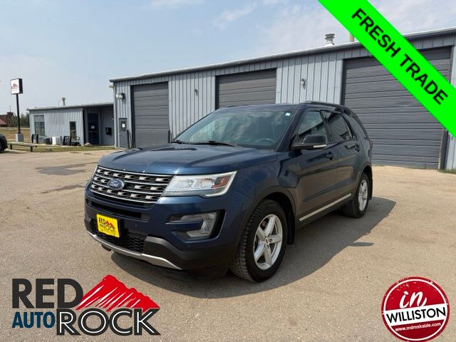 Blue Jeans Metallic 2017 Ford Explorer SUV / Crossover All-Wheel Drive 6-Speed Automatic