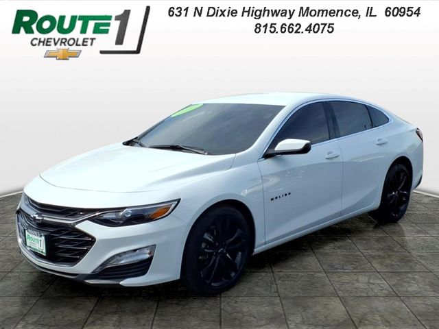 Summit White 2025 Chevrolet Malibu Sedan Front-Wheel Drive Continuously Variable Transmission