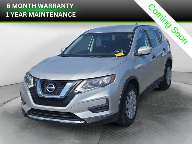 Brilliant Silver 2017 Nissan Rogue S FWD SUV / Crossover Front-Wheel Drive Continuously Variable Transmission