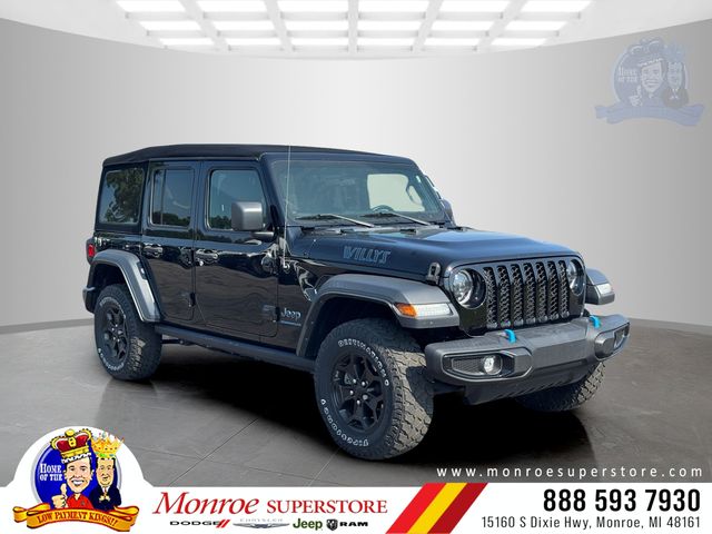  2023 Jeep Wrangler 4xe Willys 4WD   