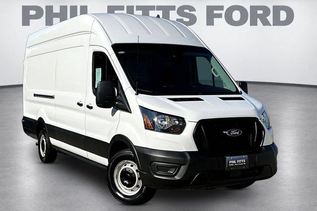 White 2025 Ford Transit Cargo Van Rear-Wheel Drive