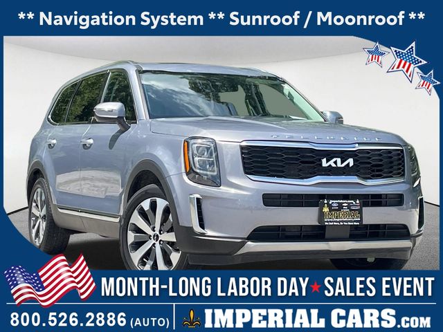 Everlasting Silver 2022 Kia Telluride SUV / Crossover All-Wheel Drive 8-Speed Automatic